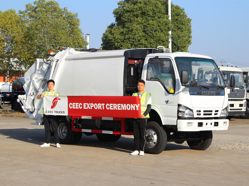 Brand new ISUZU refuse compactor trucks for sale