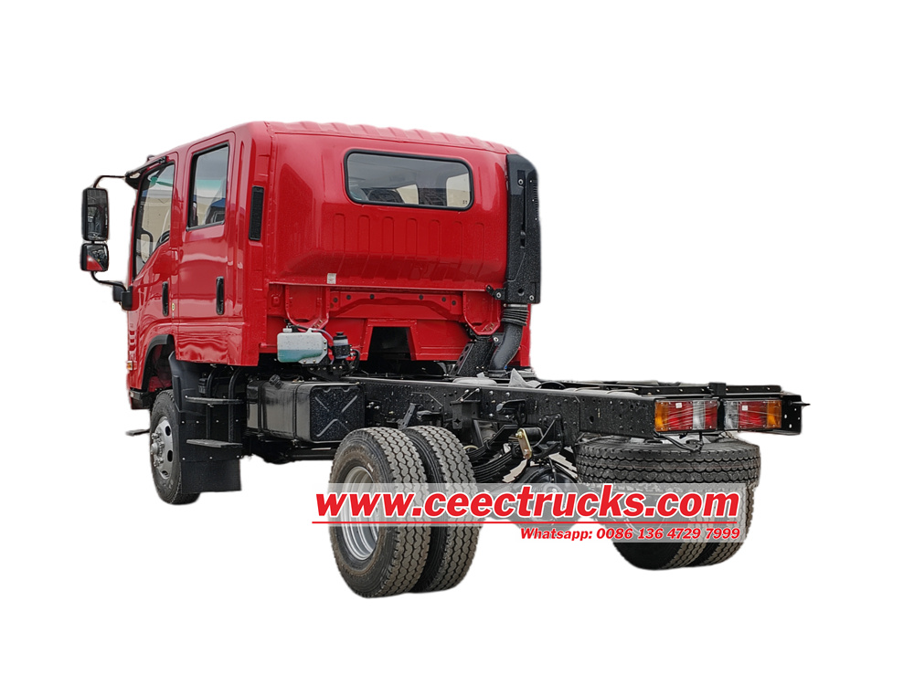 Isuzu KV600 double cab light truck chassis