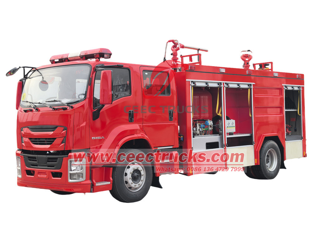 Isuzu GIGA fire department truck