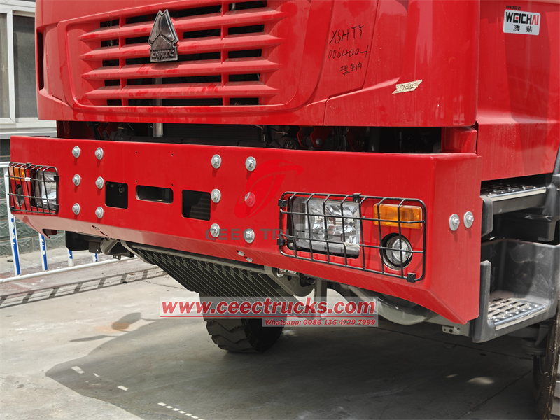 Sinotruk HOWO 4x4 truck chassis
