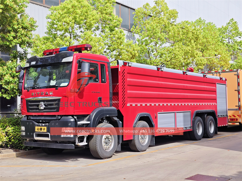 Howo 8x4 fire fighting truck Howo 8x4 fire fighting truck