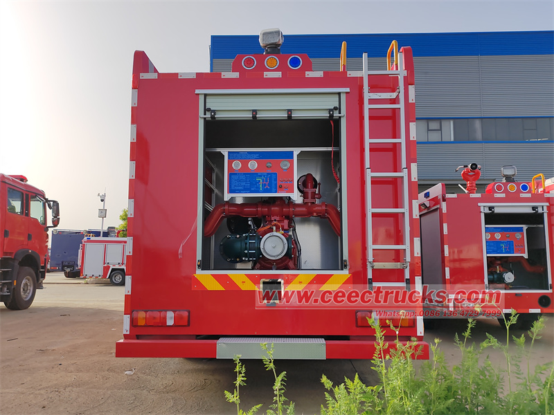 HOWO TX400 emergency fire department apparatus HOWO TX400 emergency fire department apparatus