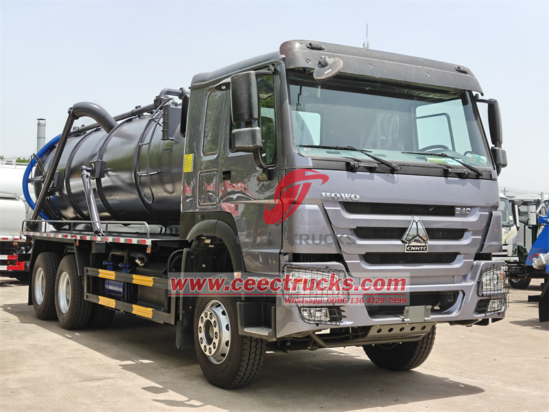 HOWO vacuum tanker truck HOWO vacuum tanker truck