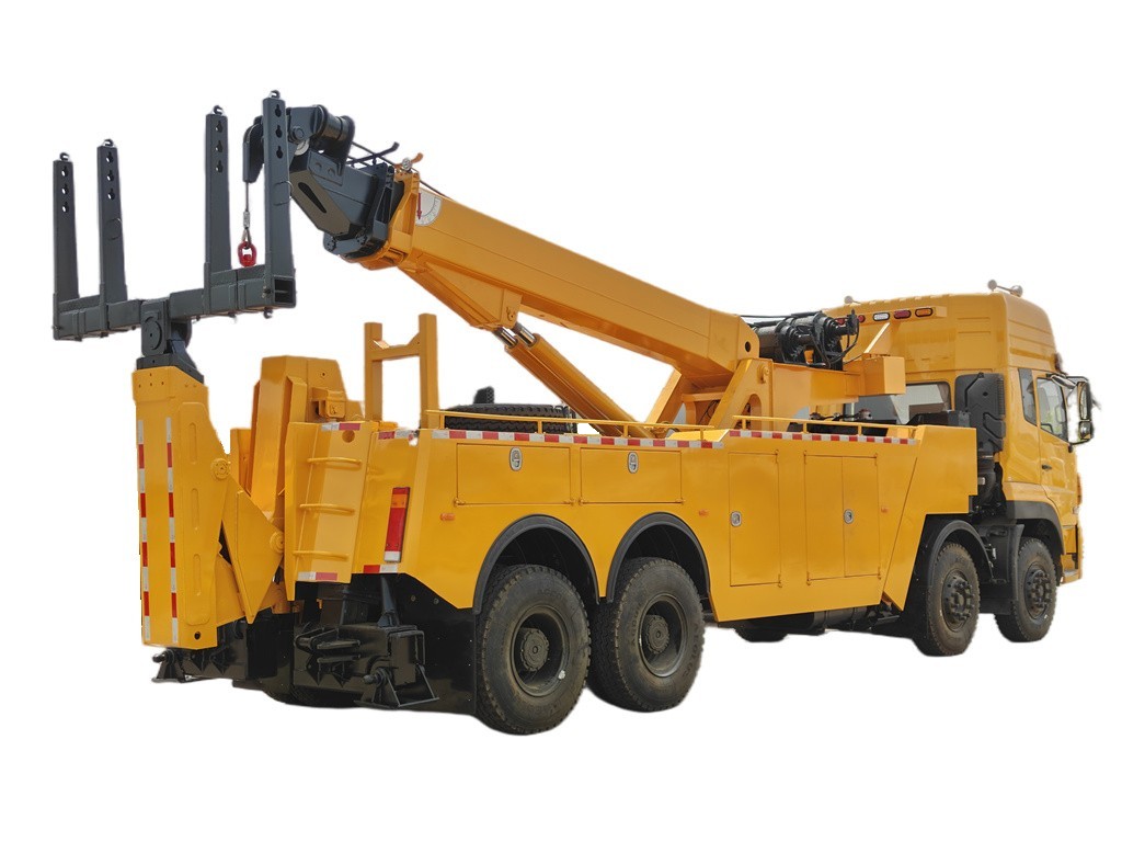 Dongfeng integrated rotator tow wrecker truck Dongfeng integrated rotator tow wrecker truck