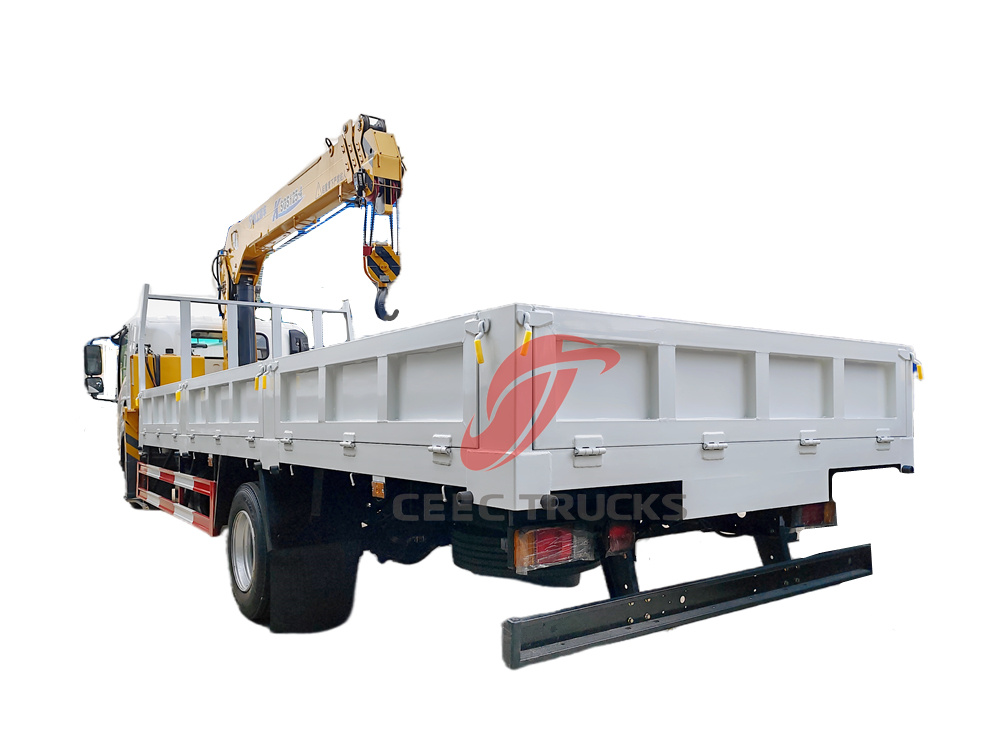 Isuzu 5tons hydraulic crane lorry truck