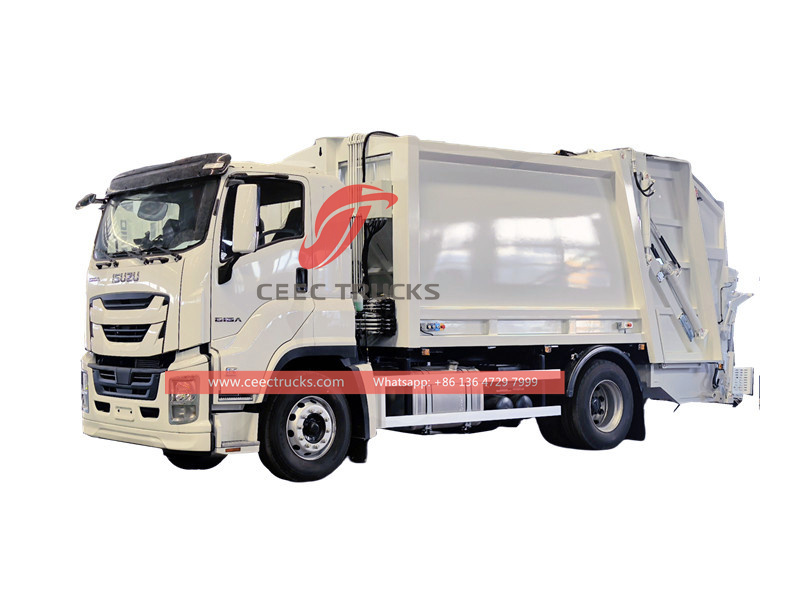 ISUZU GIGA FTR rear loader truck 