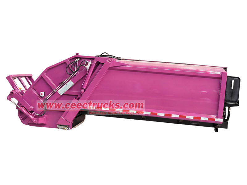 Solid waste compactor body kit