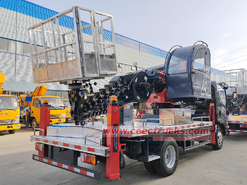Isuzu 20m truck mounted aerial platform