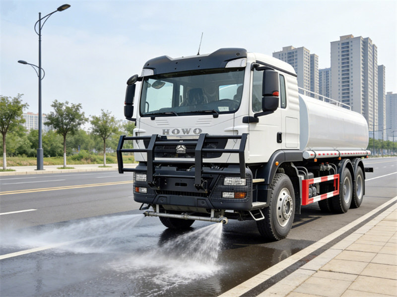 Howo heavy water tank truck