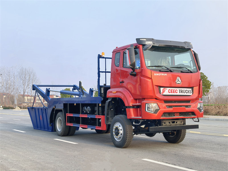 Howo skip loader truck