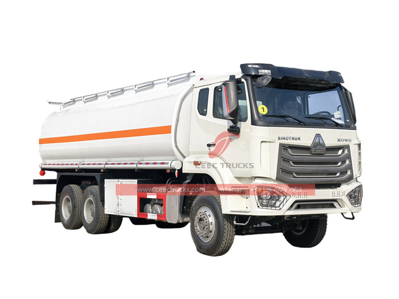 Howo heavy 25000L fuel tank truck
