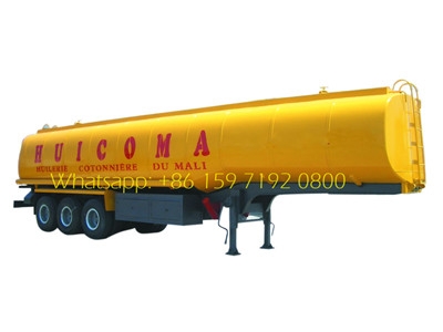 3 axle 48 CBM fuel tanker semitrailer for africa