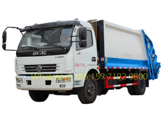 8000 литров dongfeng сжатые мусоровозы экспорт Азия Малайзия