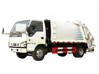Высококачественный мусоровоз Isuzu 5000л