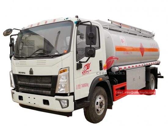 10.5CBM HOWO Fuel Tanker - CEEC Trucks