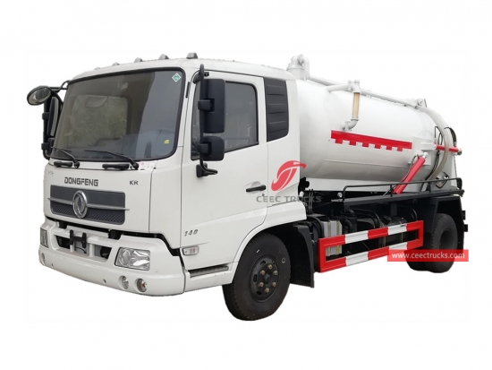 8,000 Litres Sewage Suction Tanker Truck DONGFENG - CEEC Trucks