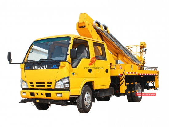 ISUZU 20m Telescopic Boom Truck - CEEC Trucks