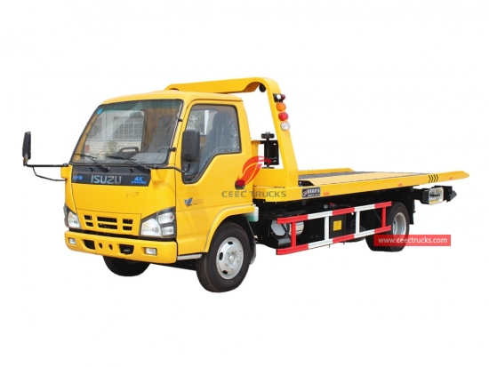 3Tons Flatbed towing truck ISUZU - CEEC Trucks