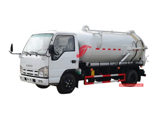 4,000 Litres Vacuum Sewage Truck ISUZU - CEEC Trucks