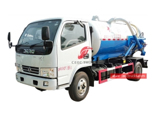 вакуумный грузовик dongfeng 4000 литров-CEEC ГРУЗОВИКИ