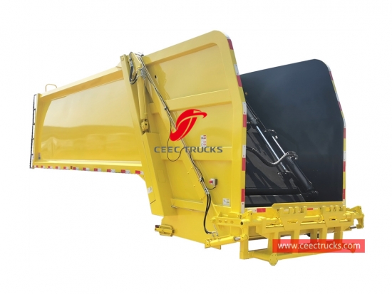 european standard 20,000 liters refuse compactor truck superstructure