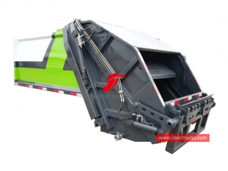 европейский стандарт 3000 литров верхней части кузова грузовика для мусора