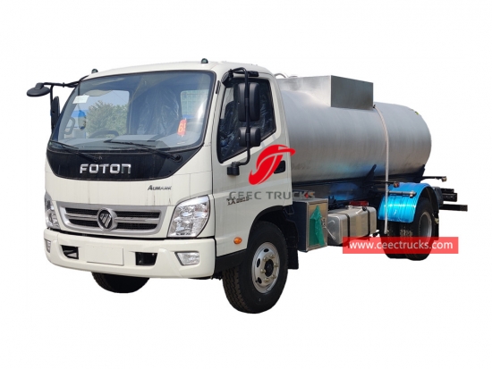 FOTON stainless steel water truck