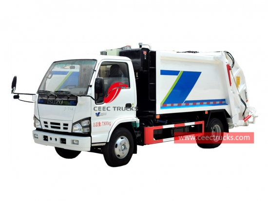 ISUZU 6CBM Garbage compressor truck