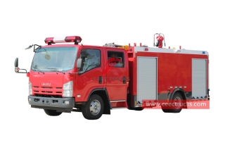 Пенная пожарная машина ISUZU