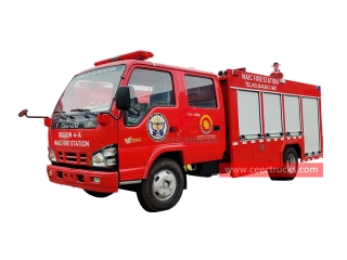 6-колесная пожарная машина ISUZU