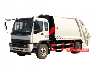  Isuzu 12cbm Компрессионный грузовик отходов-CEEC ГРУЗОВИКИ