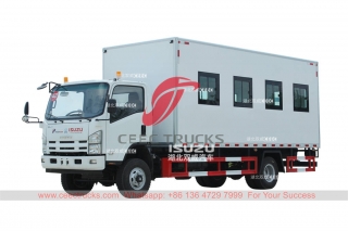 Индивидуальный пассажирский грузовик ISUZU ELF 700P 4WD на продажу
