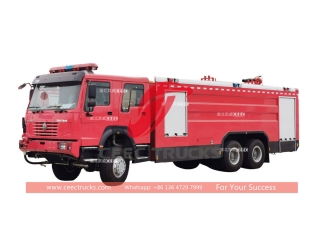 
     Пожарная машина для бездорожья HOWO 6×6 по лучшей цене
    