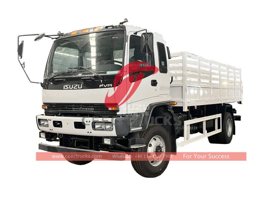 Customized ISUZU FVR all wheel drive troop carrier truck for sale