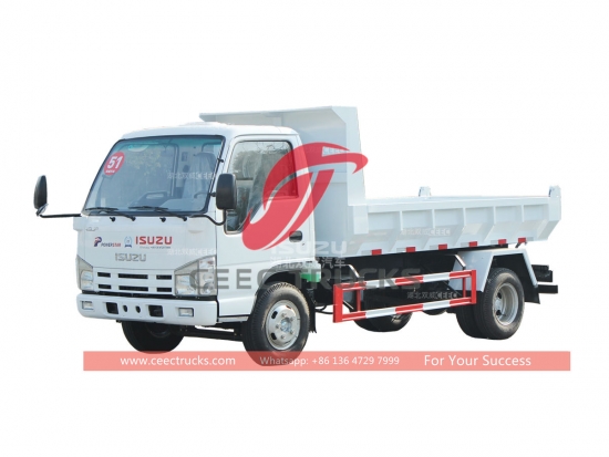 Best price ISUZU 4×2 small tipper truck