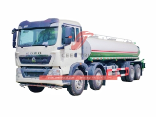 Автоцистерны для доставки воды Howo 8x4 25 000 литров-CEEC ГРУЗОВИКИ