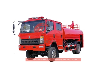 Пожарная машина Howo 4x4 с прямой продажей с завода