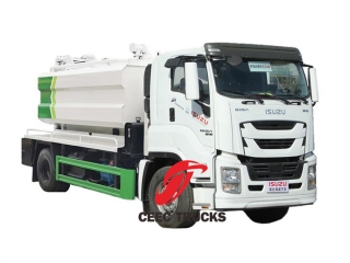 Пылесос Isuzu GIGA с очистителем Jet Cleaner.