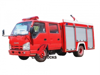 Isuzu мини насосная пожарная машина