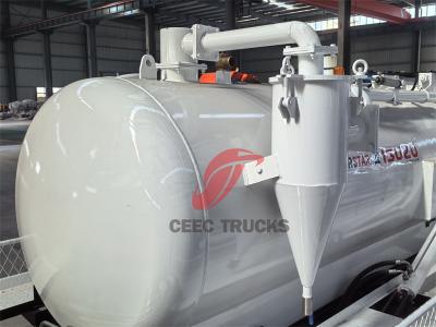 3 cbm septic pump truck body parts