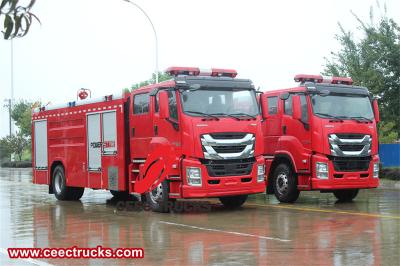 Isuzu 4x4 airport fire truck