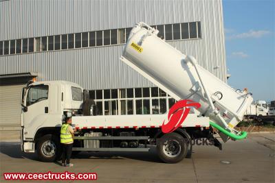 PM80A Pump ISUZU Vacuum Sewage Suction Truck