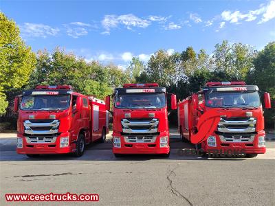 Rescue Fire Truck made by Isuzu Giga chassis