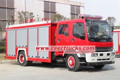 Rescue Fire Truck made by Isuzu FTR chassis