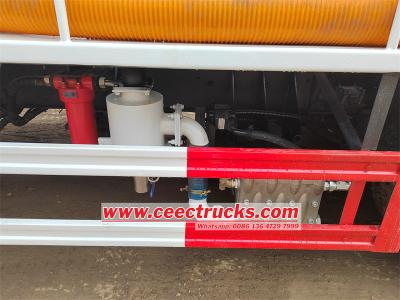 Isuzu Giga truck mounted sewer jetter