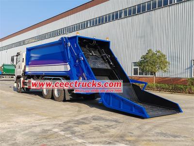 Philippine Isuzu 20 cbm rear loader garbage truck