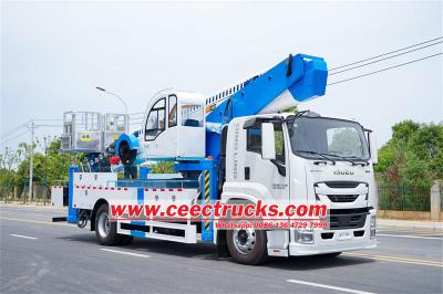 ISUZU FTR 45m bucket lift truck