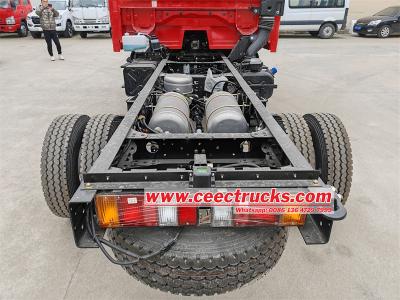 Isuzu 4X4 crew cabin fire fighting truck chassis