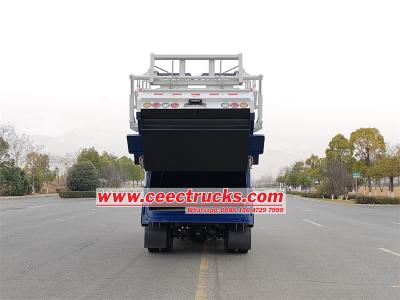 Isuzu 10 cbm automatic rear loader garbage truck