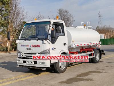 5,000L Isuzu Sprinkler Truck Factory